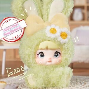 Authentic Hi-toy Nommi Baby Sweetheart Bunny Mint Cream (Green)